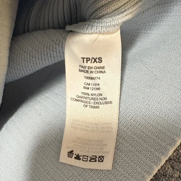 Dynamite - Light Blue Ribbed Tank Top - Picture 4 of 4